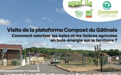 9 juin – Valorisation des haies : compostière & production de plaquette – Moigny-sur-Ecole (91)